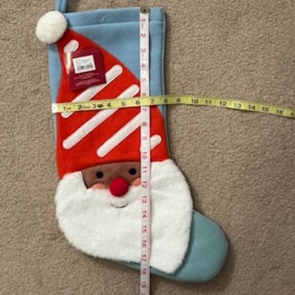 NWT Dark-skinned Santa Claus Christmas Stocking - Picture 3 of 8